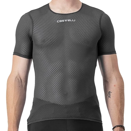 Мужская майка Castelli Pro Mesh 2.0 с коротким рукавом - черный 010