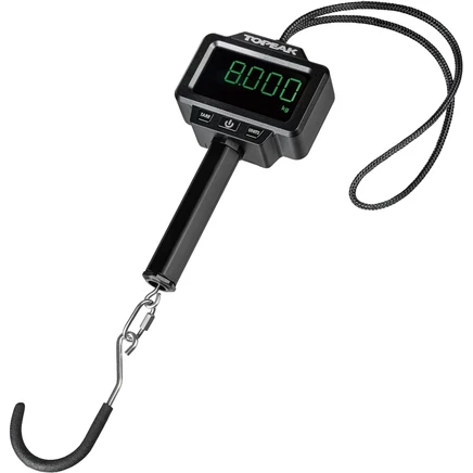Велосипедные весы Topeak Team Выпускают цифровые подвесные весы черного цвета