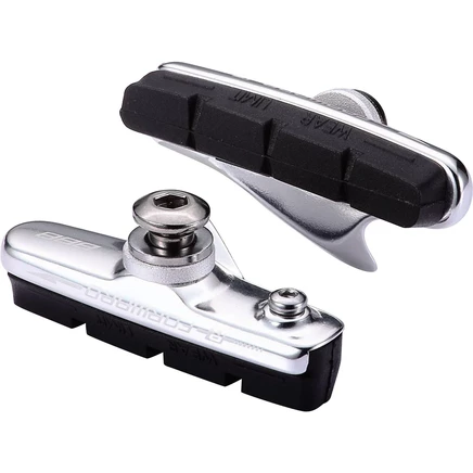 Тормозные колодки BBB BBS-02 RoadStop (4 шт.), серебристые