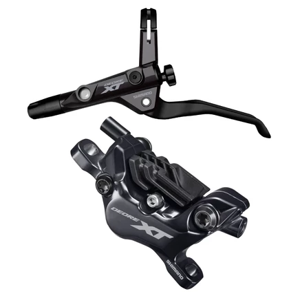 Гидравлический дисковый тормоз Shimano Deore XT BL-T8100 + BR-M8120 для эндуро / трейла - I-Spec II - J-Комплект - Комплект FW черный