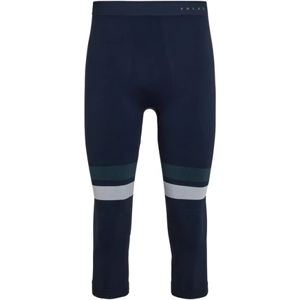 Мужские колготки Falke Maximum Warm Trend 3/4 - space blue 6116 (33529) синий