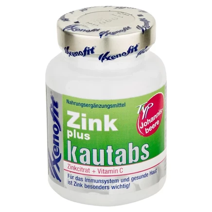 БАД Xenofit Zink Plus с цинком и витамином C, 50 шт.