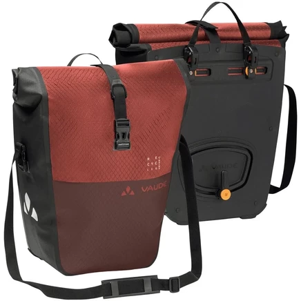 Сумки на багажник Vaude Aqua Back Color 2×24 л, красные