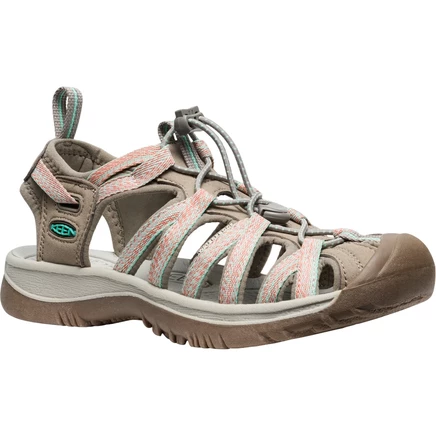 Женские сандалии Keen Whisper, бежево-коралловые