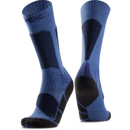Детские лыжные носки X-Socks Ski Discover OTC Junior, голубые