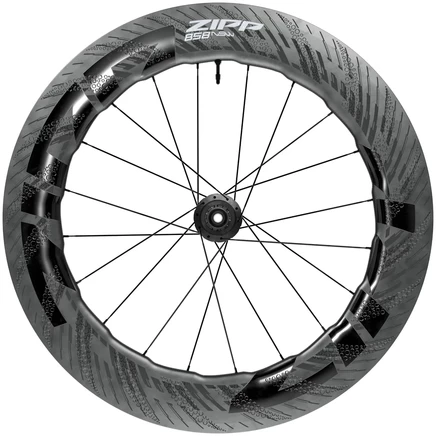 Заднее колесо Zipp 858 NSW 28″ карбоновое, черное