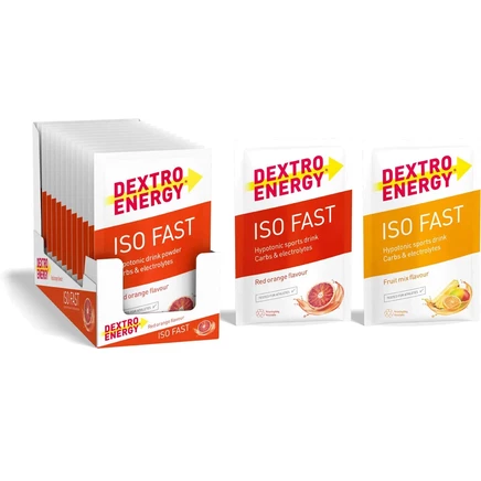 Порошок Dextro Energy Iso Fast гипотонический, 12×56 г