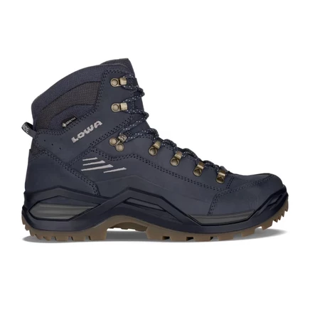 Мужские походные ботинки LOWA Renegade Evo GTX Mid - темно-синий/серо-синий