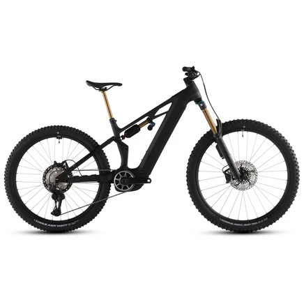 Электрический горный велосипед Cube Stereo Hybrid ONE77 HPC AT 800, черный