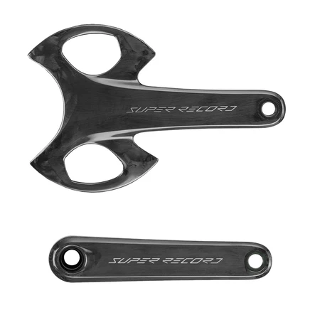 Шатуны Campagnolo Super Record 13, карбон, 2×13, черные