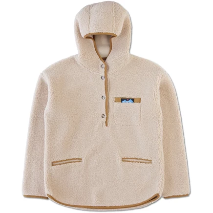 Женская флисовая худи KAVU Roselake, бежевая