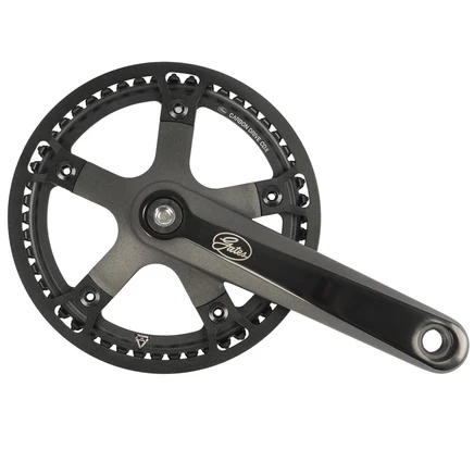 Комплект приводных кривошипов Gates Carbon - S250 | CDX Fin Line | Centertrack - Специальное предложение черного цвета