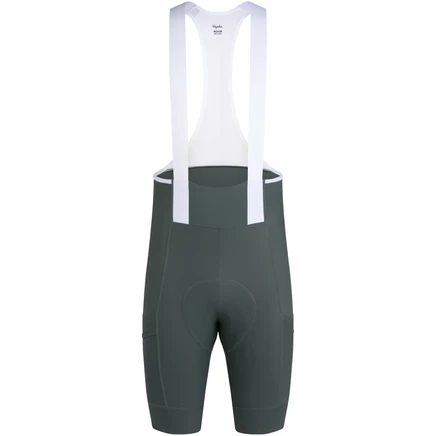 Мужские биб-шорты Rapha Brevet E. Cargo, серые