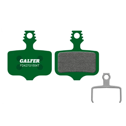 Колодки дисковых тормозов Galfer - G1554T | Pro - FD427 | Avid Elixir 1 / 3 / 5 / 7, XX, XO зеленые
