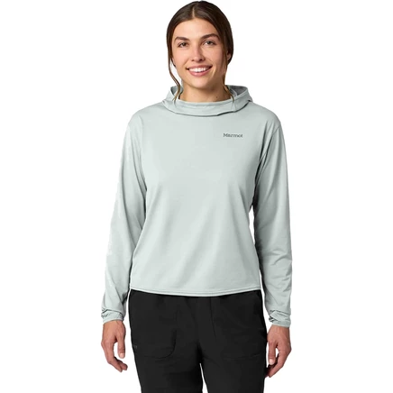 Женская худи Marmot AirExchange UPF 50, синяя