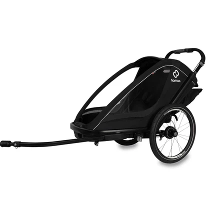 Велоприцеп для 1 ребёнка Hamax Breeze One, черный