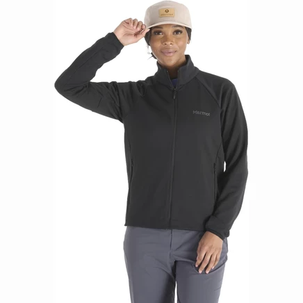 Женская флисовая куртка Marmot Leconte - черный black