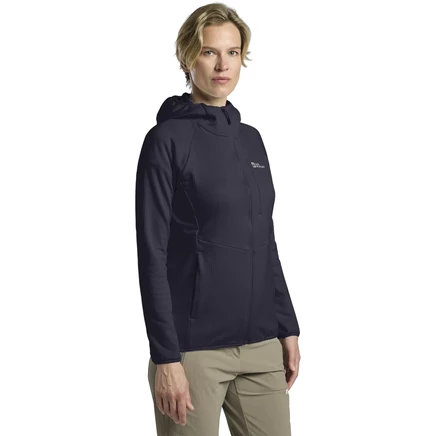 Женская флисовая куртка Jack Wolfskin Kolbenberg, серая