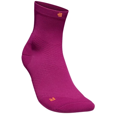Женские носки Bauerfeind Run Ultralight Mid Cut, розовые