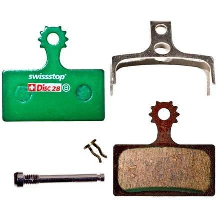 Тормозные колодки SwissStop Disc 28 C, зеленые