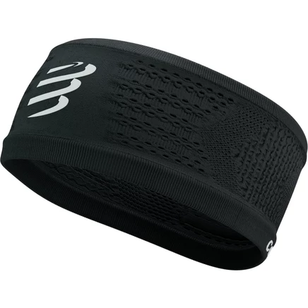 Повязка на голову Compressport On/Off, черно-белая