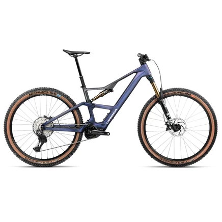 Электровелосипед Orbea Rise SL M10, сине-фиолетовый