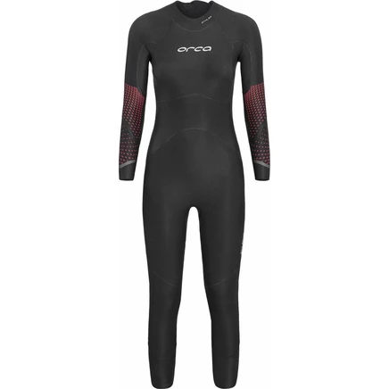Женский гидрокостюм Orca Athlex Float, черно-красный