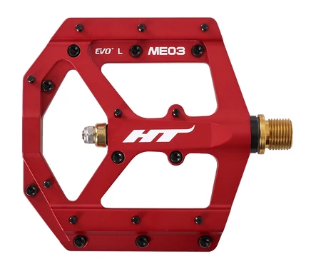 Платформенные педали HT Components ME03T EVO+, красные