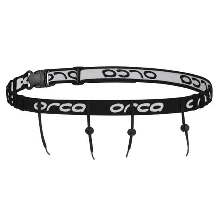 Ремень для стартового номера Orca Race Belt, черный