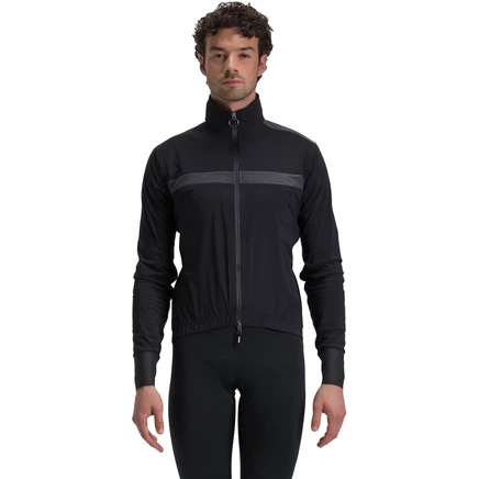 Мужская непромокаемая велосипедная куртка Santini Guard Neos 4W50875GUARDNEOS - черный