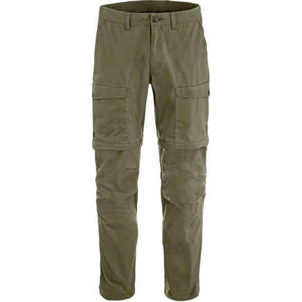 Мужские брюки Fjllrven Abisko Hybrid zip-off, зеленые