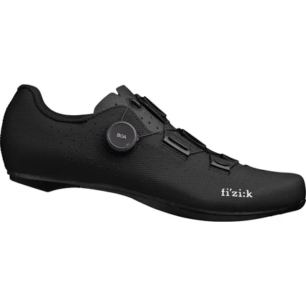 Унисекс велотуфли Fizik Tempo Decos Carbon широкие, черные