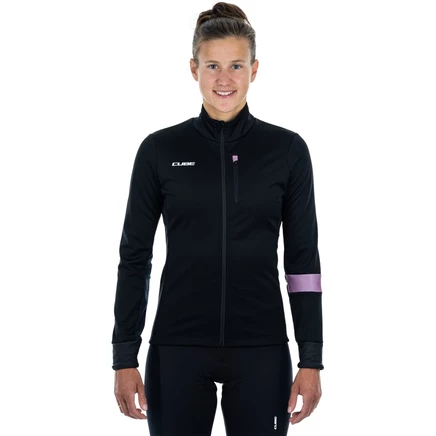 Женская куртка CUBE BLACKLINE Softshell - черный black