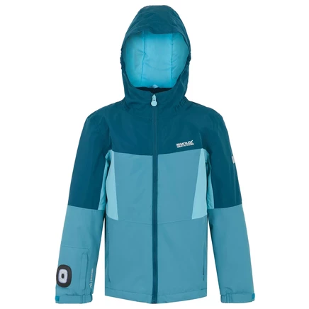 Детская куртка Regatta Beamz, синий/бирюзовый