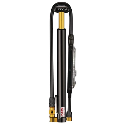 Напольный насос Lezyne Micro Floor Digital Drive HPG, черный