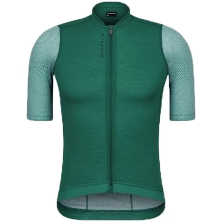 Мужское велоджерси Isadore Signature Merino Air, зеленое
