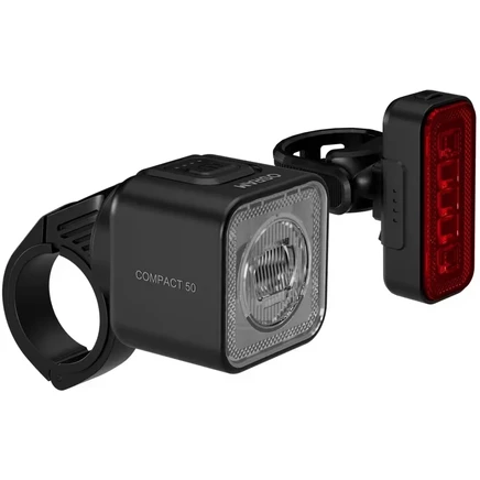 Набор фонарей Osram LEDsBike Compact 50, черный