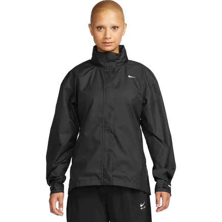 Женская куртка Nike Fast Dri-FIT Repel Jacket - черный/светоотражающий серебристый FB7451-010 black