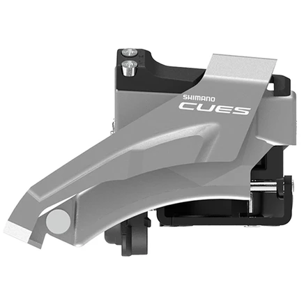 Передний переключатель Shimano FD-U4000-L, черно-серебристый