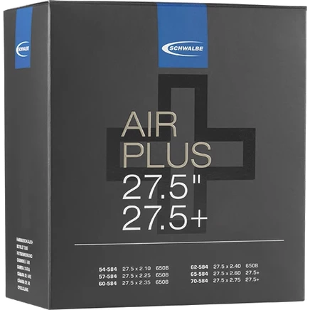 Камера Schwalbe Air Plus No.21+AP 27,5″ SV