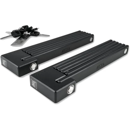 Складной замок CUBE ACID Rigid Pure K100 Twin Pack - черный black