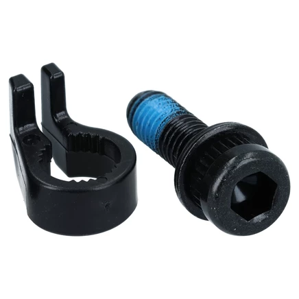 Болт крепления суппорта Shimano M6×18,7 мм, черный