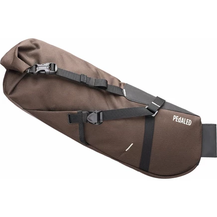 Сумка подседельная PEdALED Odyssey 10 л Cordura, коричневая
