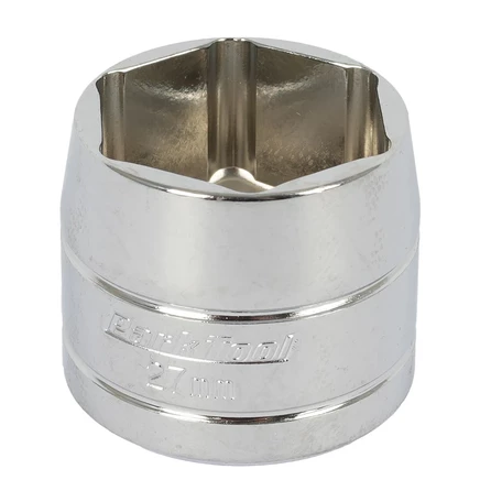 Торцовая насадка Park Tool 27 мм для 3/8″ трещотки, серебристая