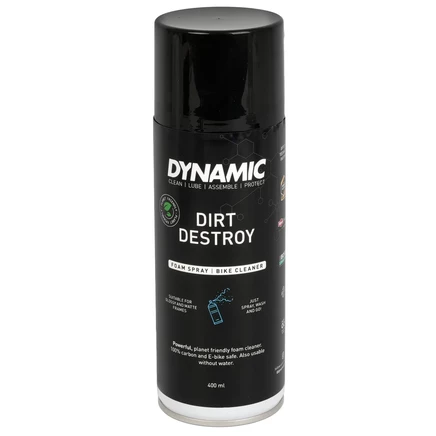 Средство для очистки велосипеда от грязи Dynamic Dirt Destroy - Пенный спрей - 400 мл