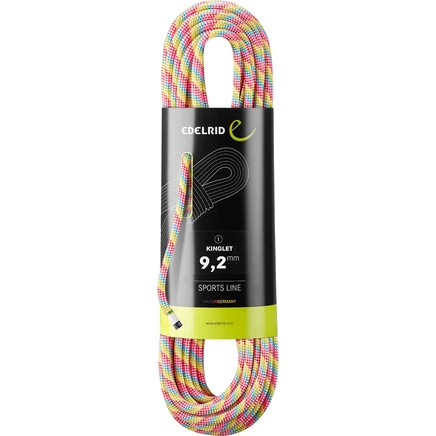 Верёвка Edelrid Kinglet 9,2 мм, 70 м, разноцветная
