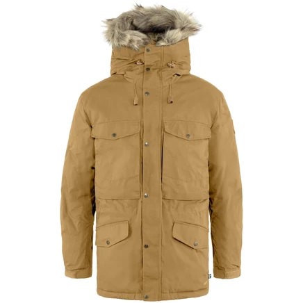 Мужской пуховик Fjällräven Singi - гречнево-коричнево-бежевый