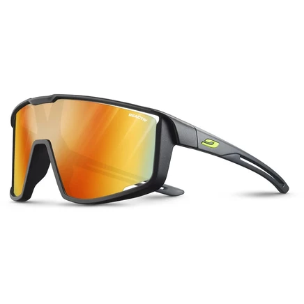 Солнцезащитные очки Julbo Fury S Junior - Черный / Серый - Многослойный красный Усилитель света Reactiv 1-3 черный