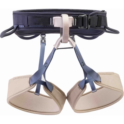 Страховочная привязь Petzl Corax LT, серо-голубая