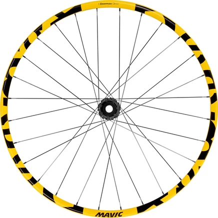 Заднее колесо Mavic Deemax DH 27,5″ Boost, желтое